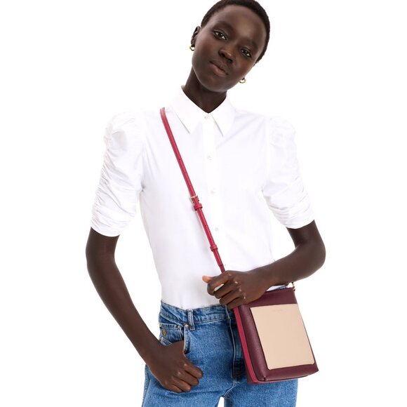 New Kate Spade Ava Small Swing-pack Crossbody Cherry Juice Multi - Picture 6 of 6